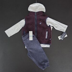 Nautica Baby Boy 3-Piece Set - Size 6/9M